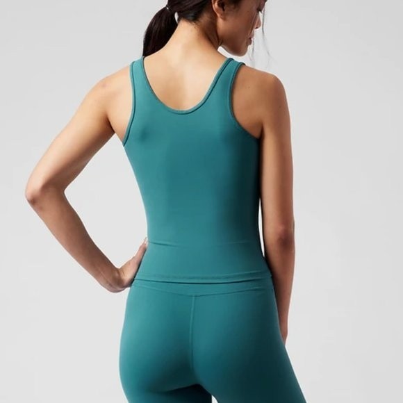 NWT Athleta Teal Transcend Tank | Size 3X - Picture 2 of 7